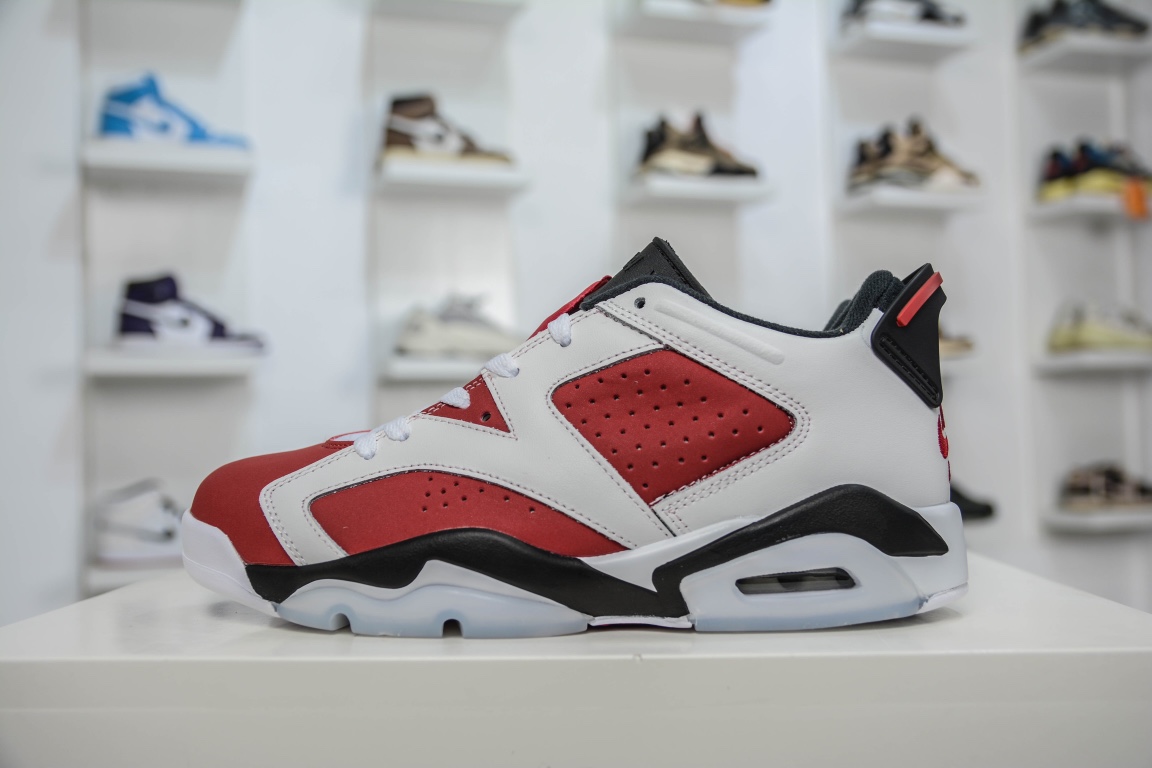 250 Air Jordan 6 Retro 白红 胭脂 CT8529-106