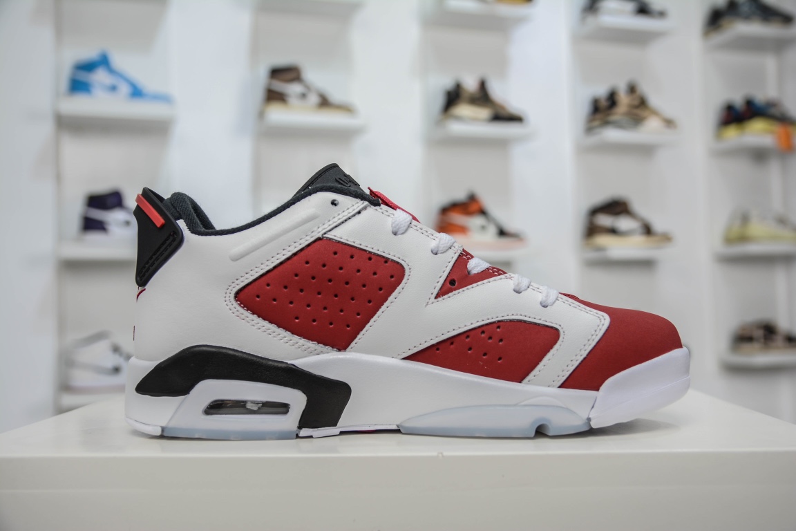 250 Air Jordan 6 Retro 白红 胭脂 CT8529-106
