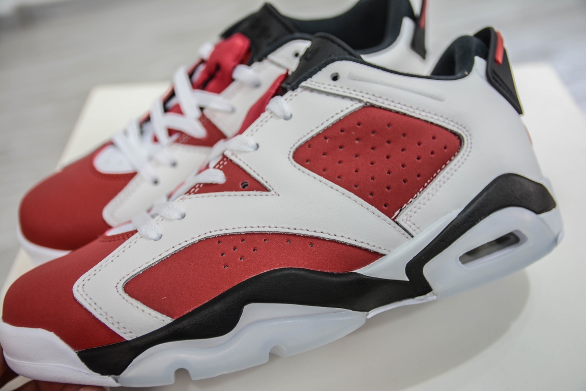 250 Air Jordan 6 Retro 白红 胭脂 CT8529-106