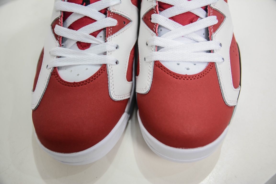 250 Air Jordan 6 Retro 白红 胭脂 CT8529-106