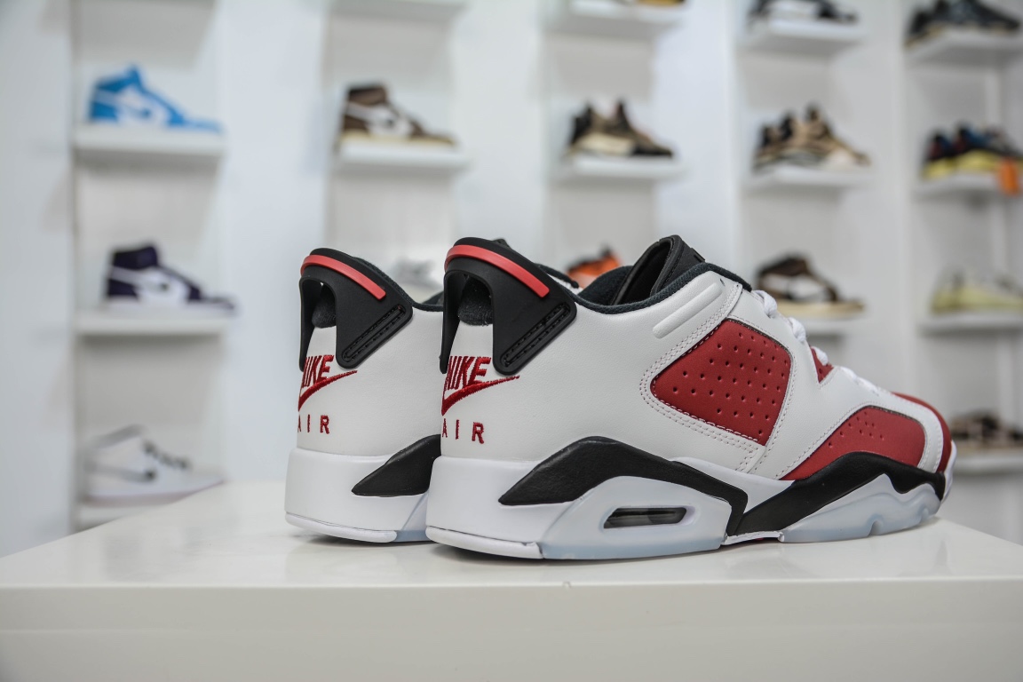 250 Air Jordan 6 Retro 白红 胭脂 CT8529-106