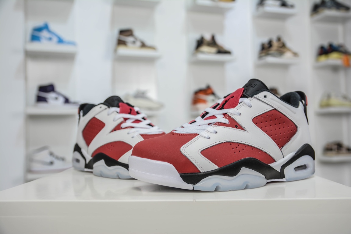 250 Air Jordan 6 Retro 白红 胭脂 CT8529-106