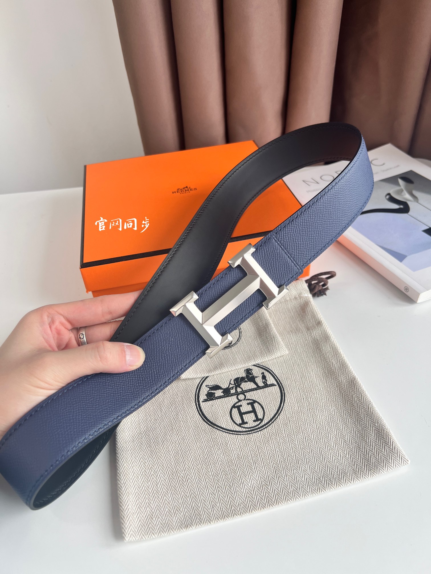 Hermes.爱马仕全套包装男款3.