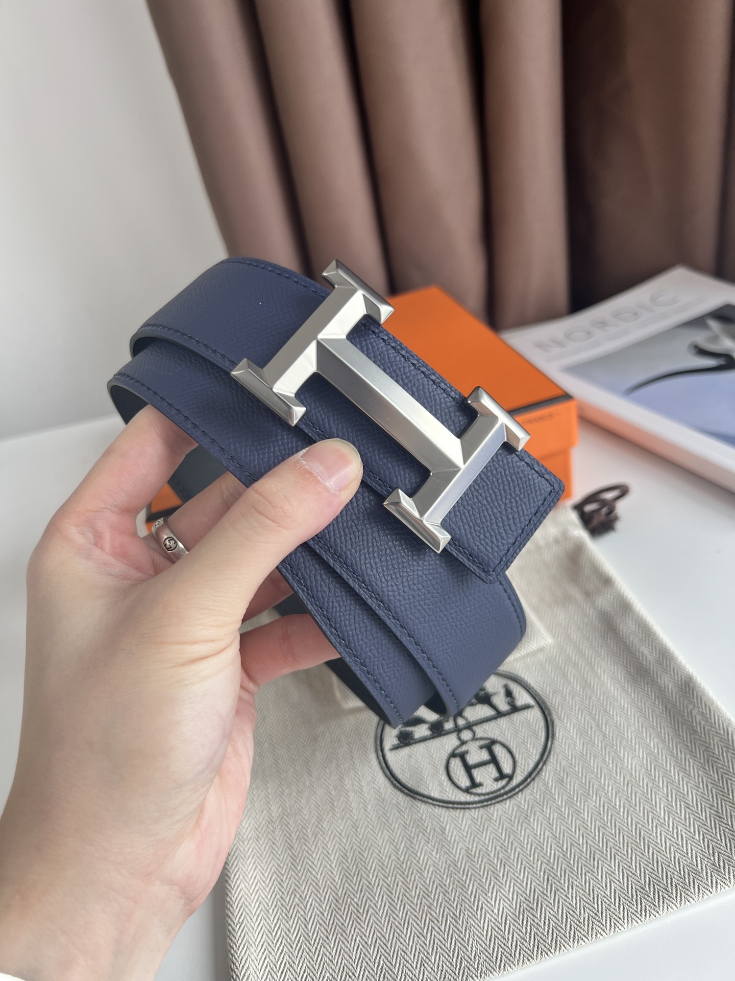 Hermes.爱马仕全套包装男款3.
