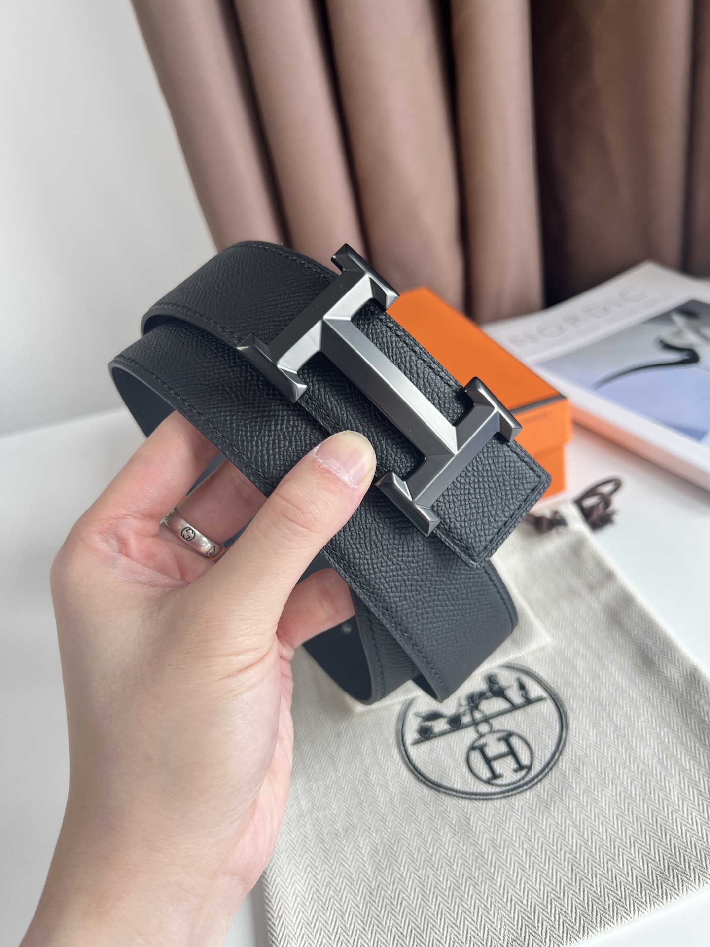 Hermes.爱马仕全套包装男款3.