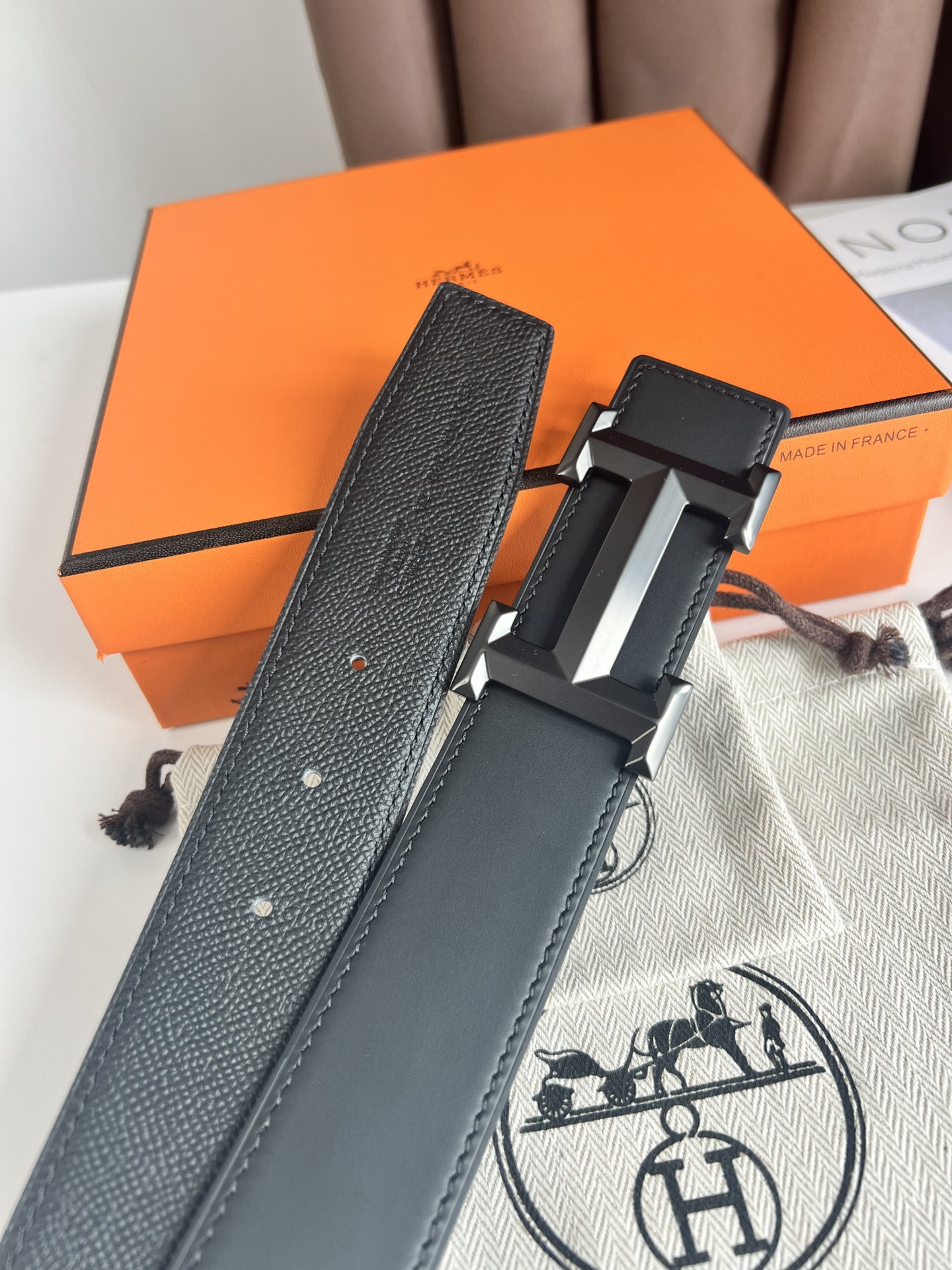 Hermes.爱马仕全套包装男款3.