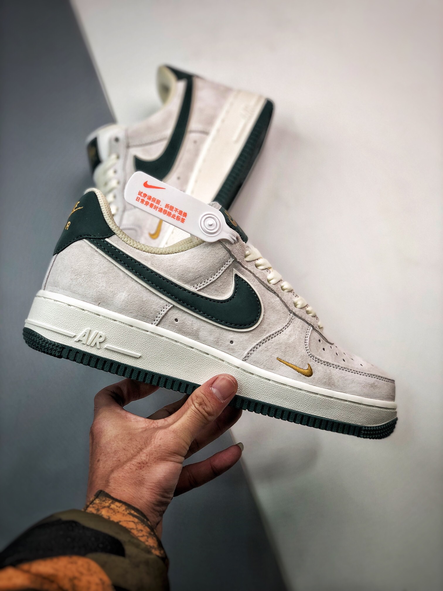 AirForce107Low绿金小钩