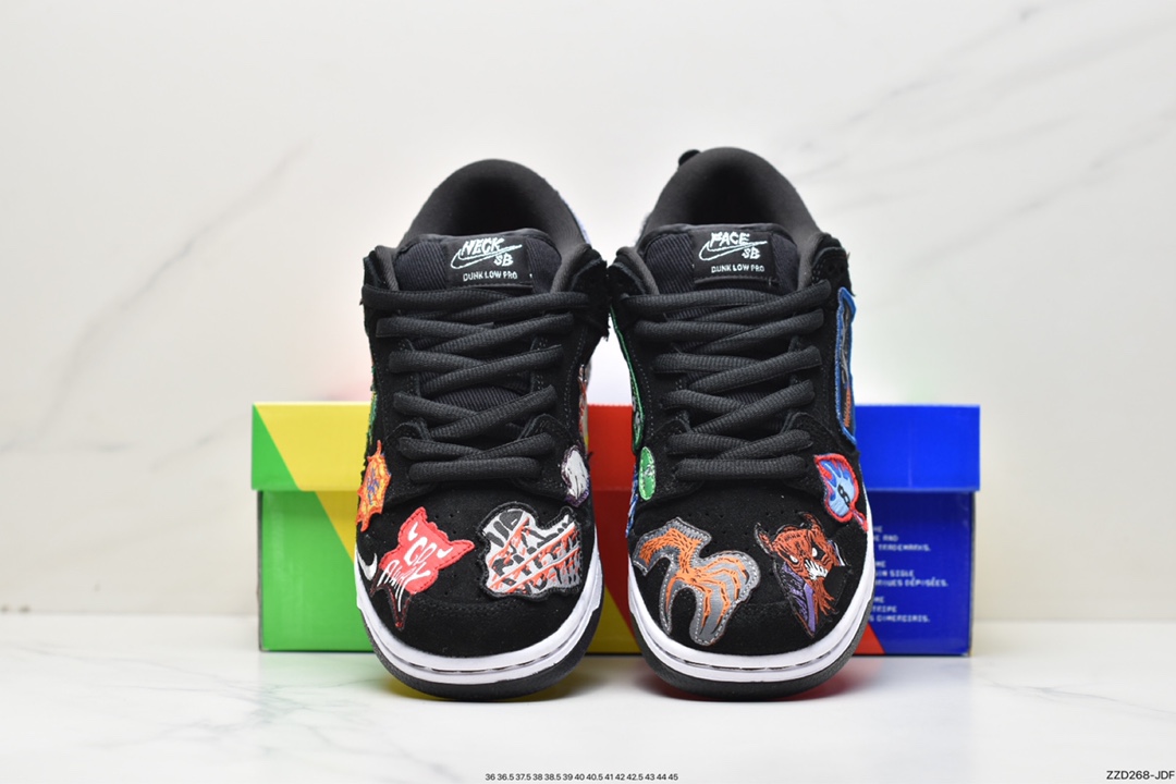 250 Neckface x Nike SB Dunk Low 黑色 万圣节 DQ4488-001