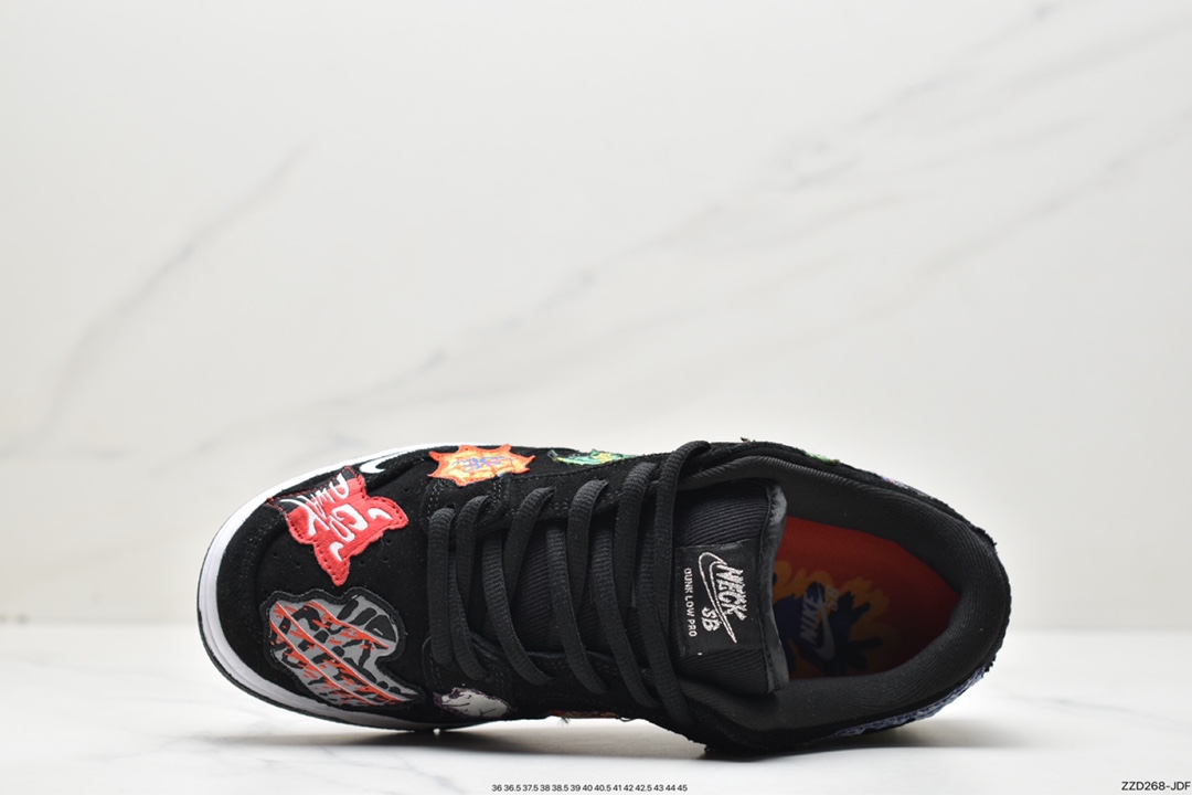 250 Neckface x Nike SB Dunk Low 黑色 万圣节 DQ4488-001