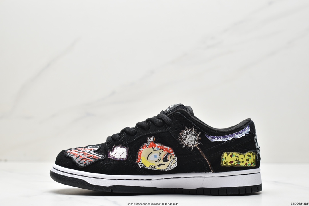 250 Neckface x Nike SB Dunk Low 黑色 万圣节 DQ4488-001