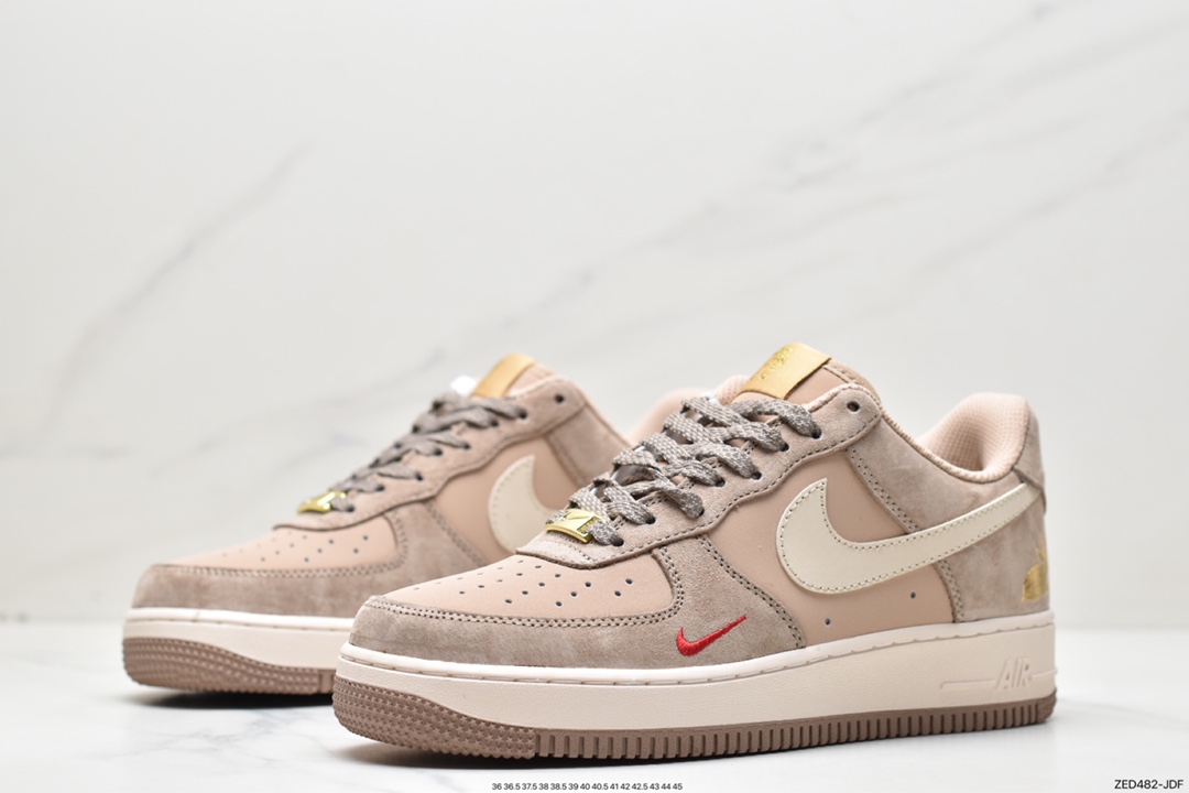 260 耐克 Nike Air Force 1’07 Low”Olive Green/Brown/Beige”空军一号BS9055-814