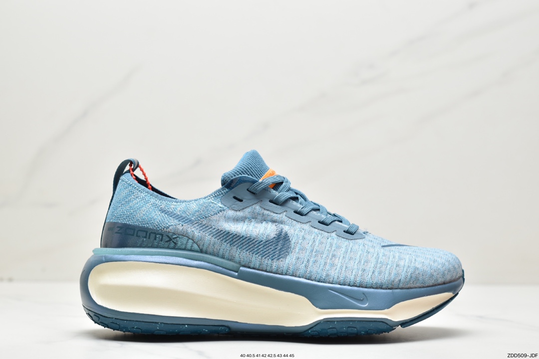 230 Nike ZoomX Invincible Run Flyknit 3”Peacock Blue/Orange”不可战胜DR2660-001