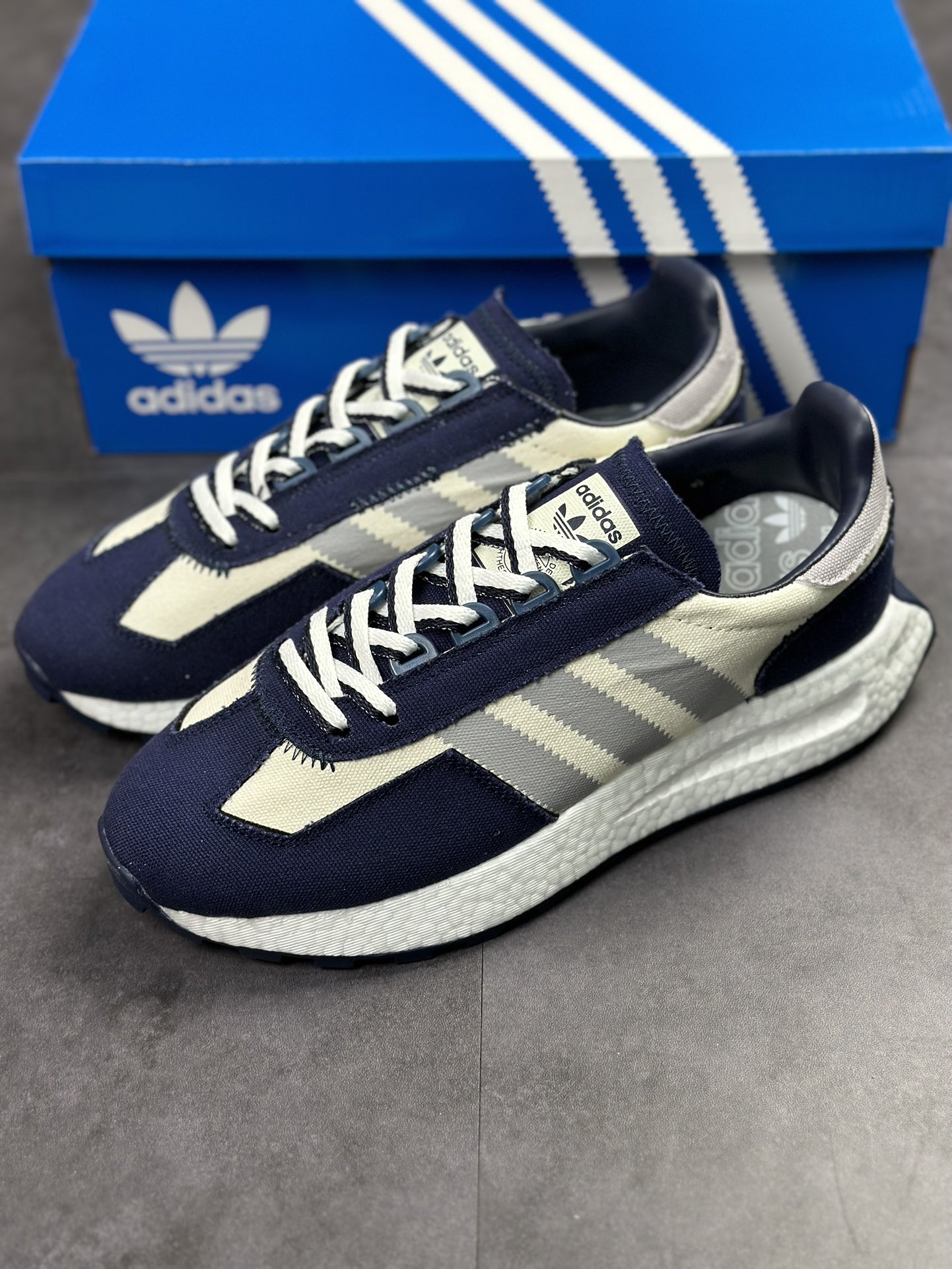 adidas Racing E5 Boost Prototype speed light retro series HQ6331