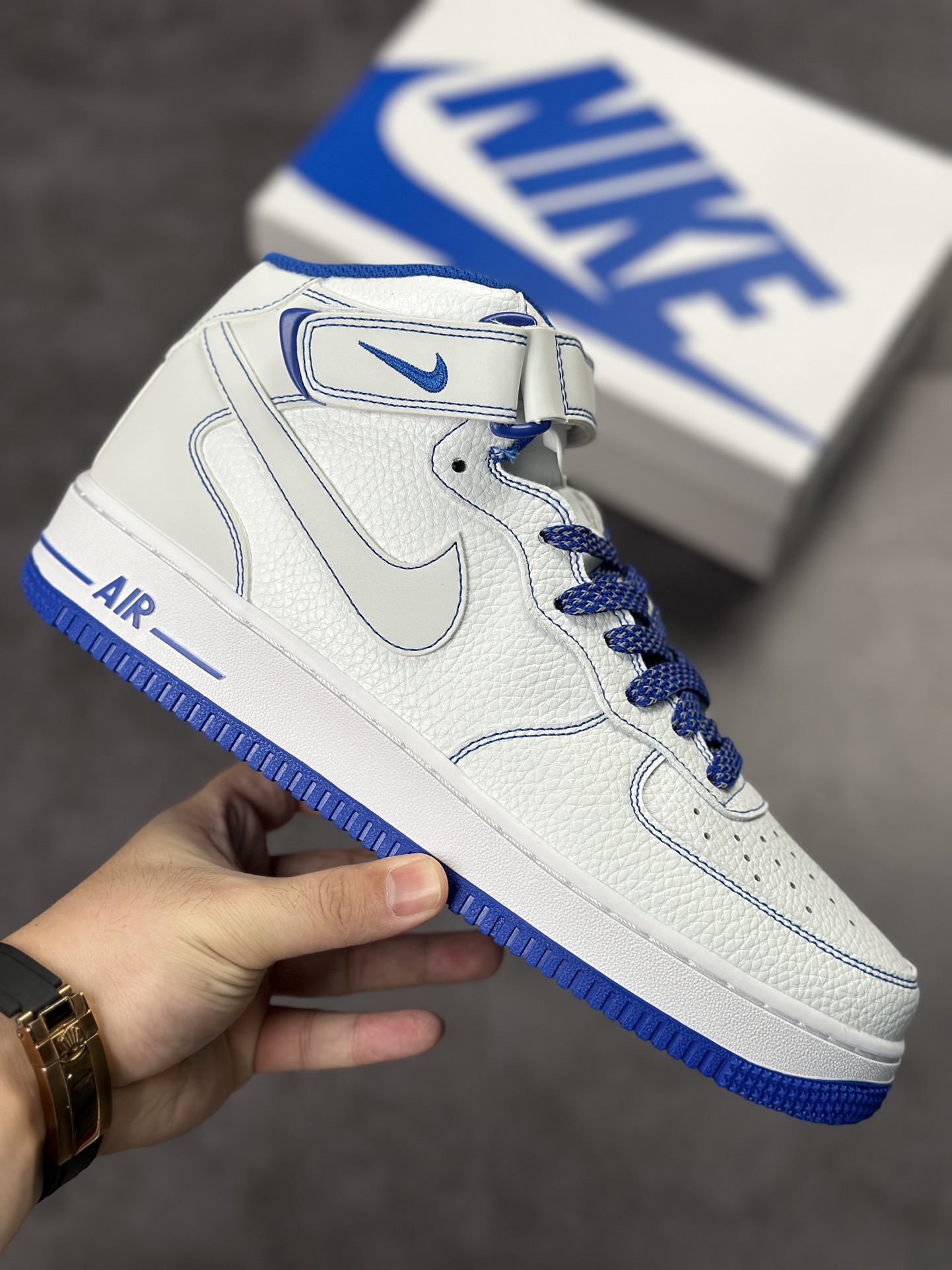 250 Nike Air Force 1 MID 白蓝满天星MK0619-233