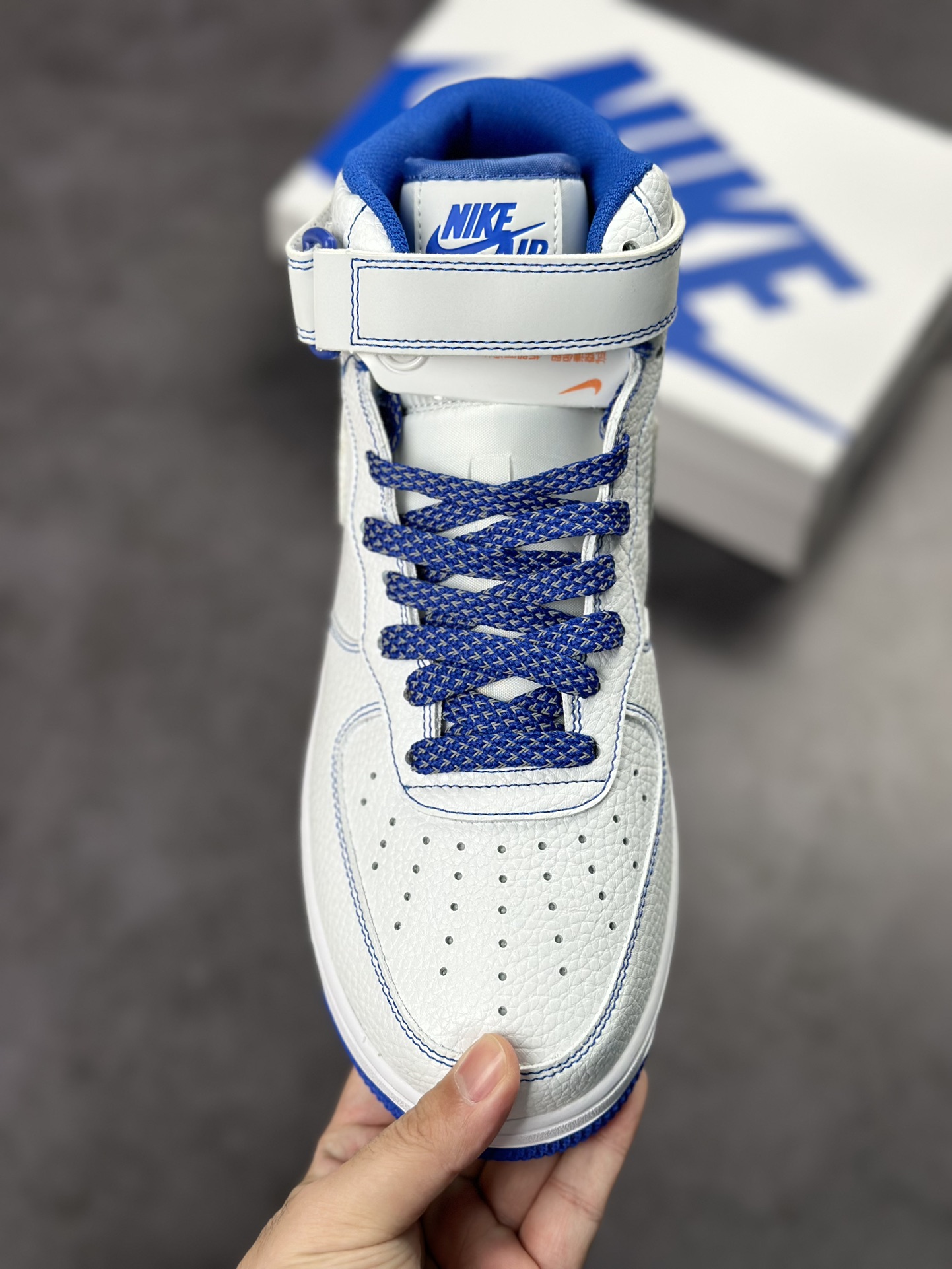 250 Nike Air Force 1 MID 白蓝满天星MK0619-233