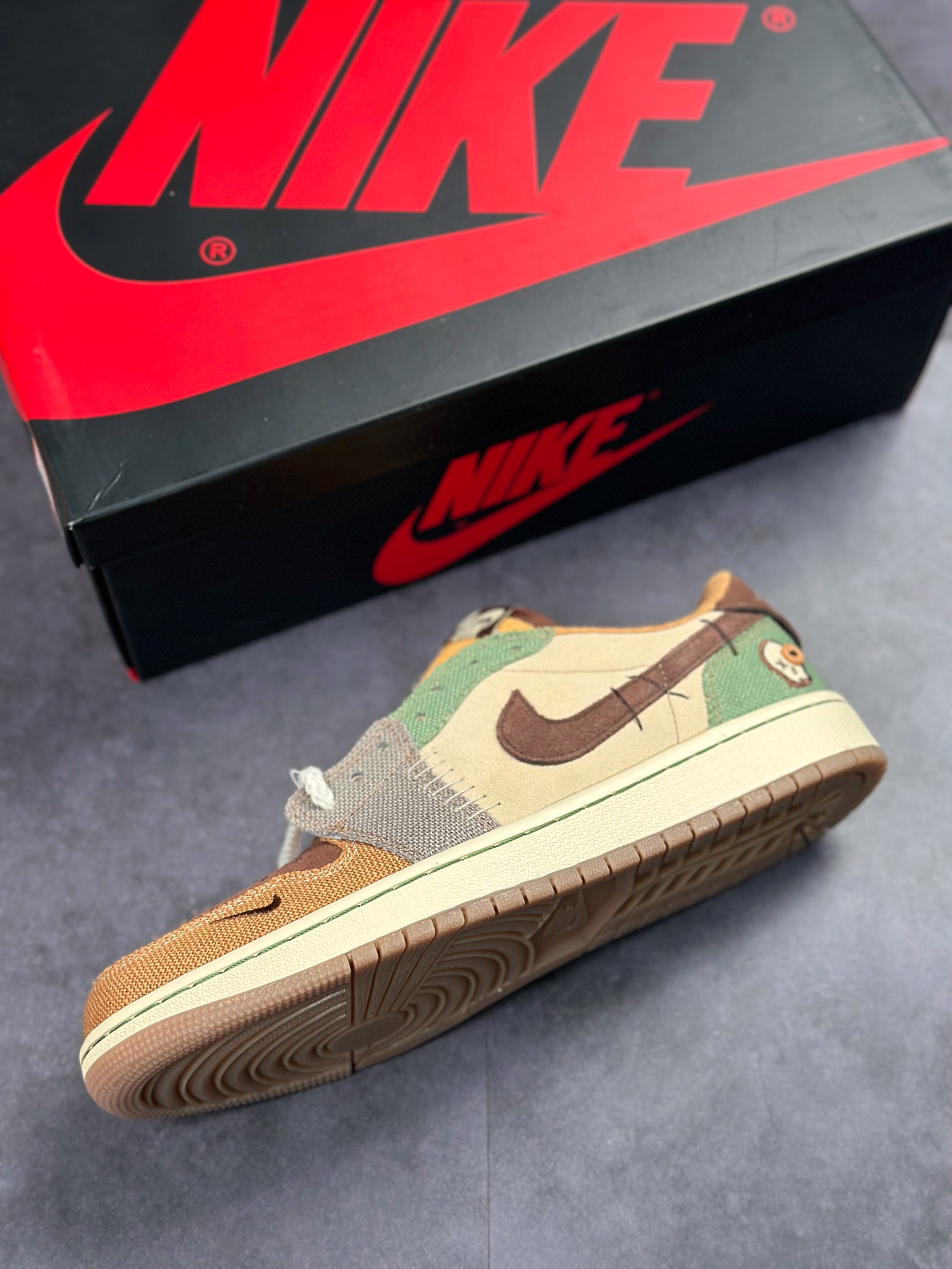 220 Air Jordan 1 Low 巫毒娃娃脚趾 AJ1乔1低帮休闲板鞋 DZ7292-200