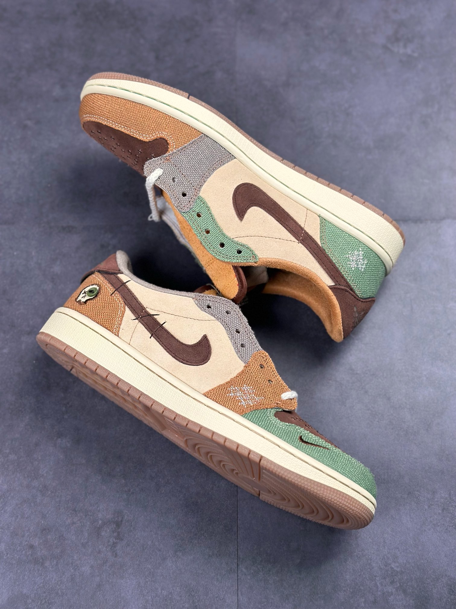 220 Air Jordan 1 Low 巫毒娃娃脚趾 AJ1乔1低帮休闲板鞋 DZ7292-200