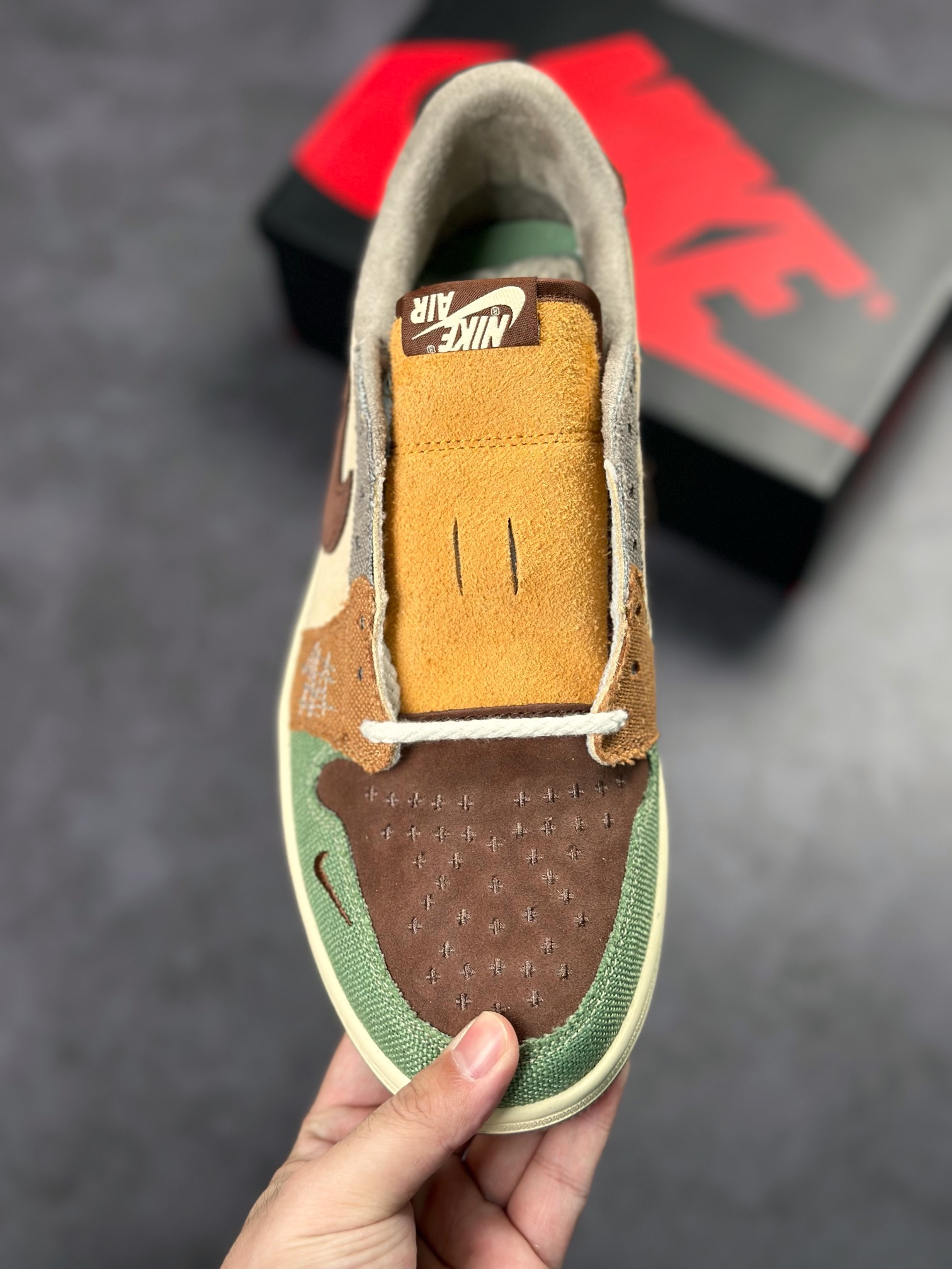 220 Air Jordan 1 Low 巫毒娃娃脚趾 AJ1乔1低帮休闲板鞋 DZ7292-200