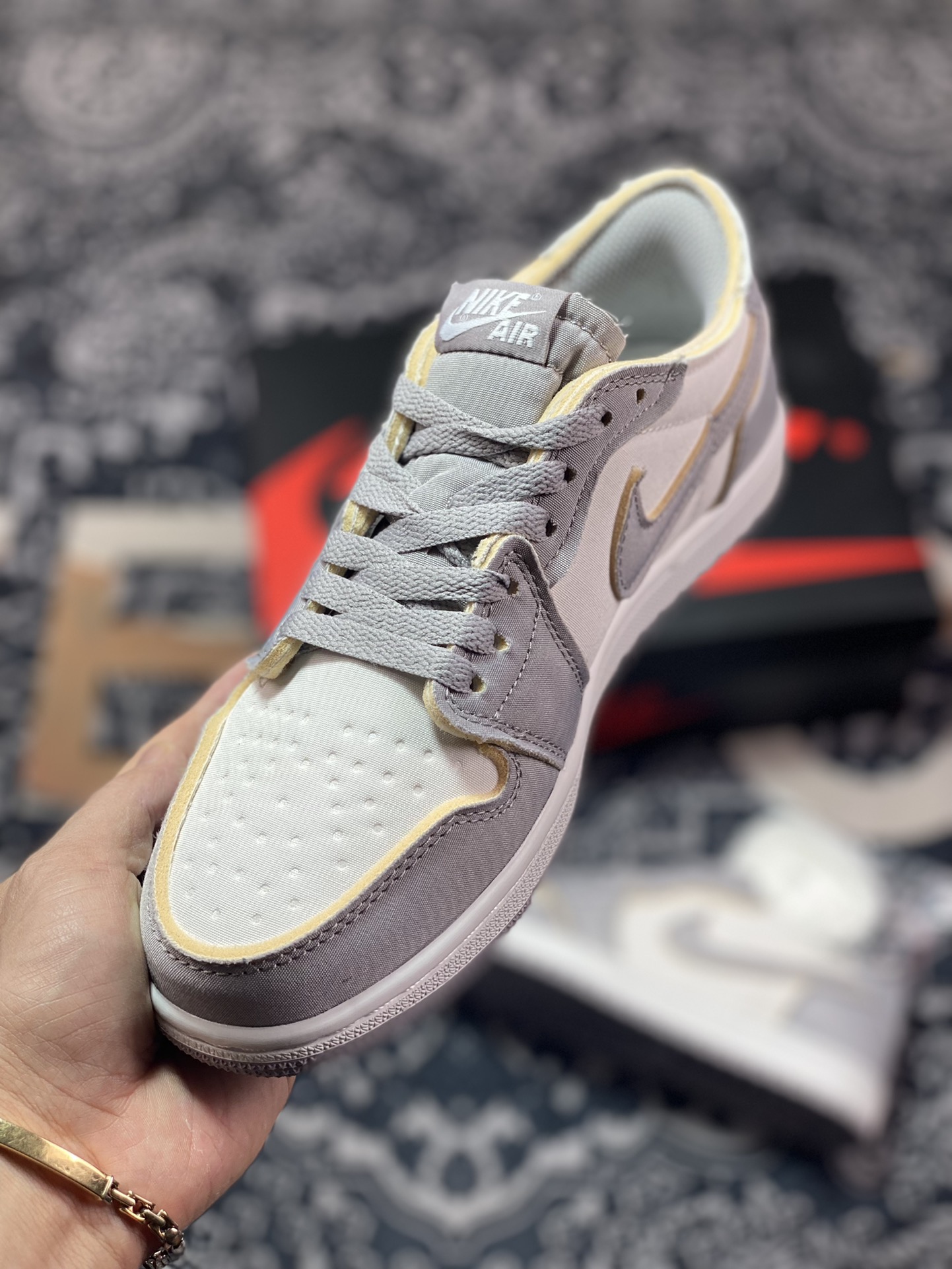 Air Jordan 1 Low ”Tech Grey” white gray AJ1 low top casual sneakers DN1635-002