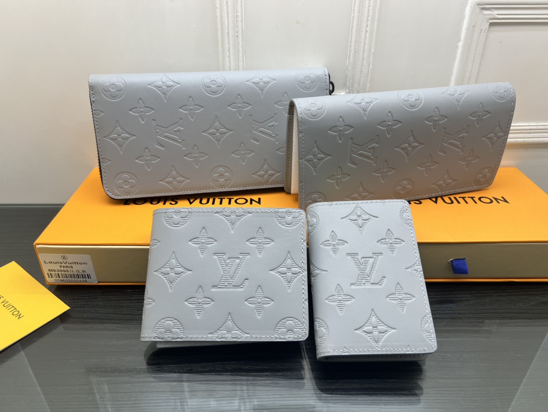 The back of the leather wallet