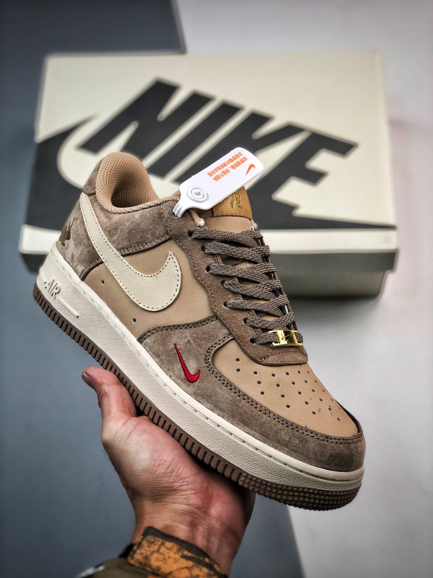 260 Air Force 1 '07 Low 金兔棕麂皮 BS9055-814