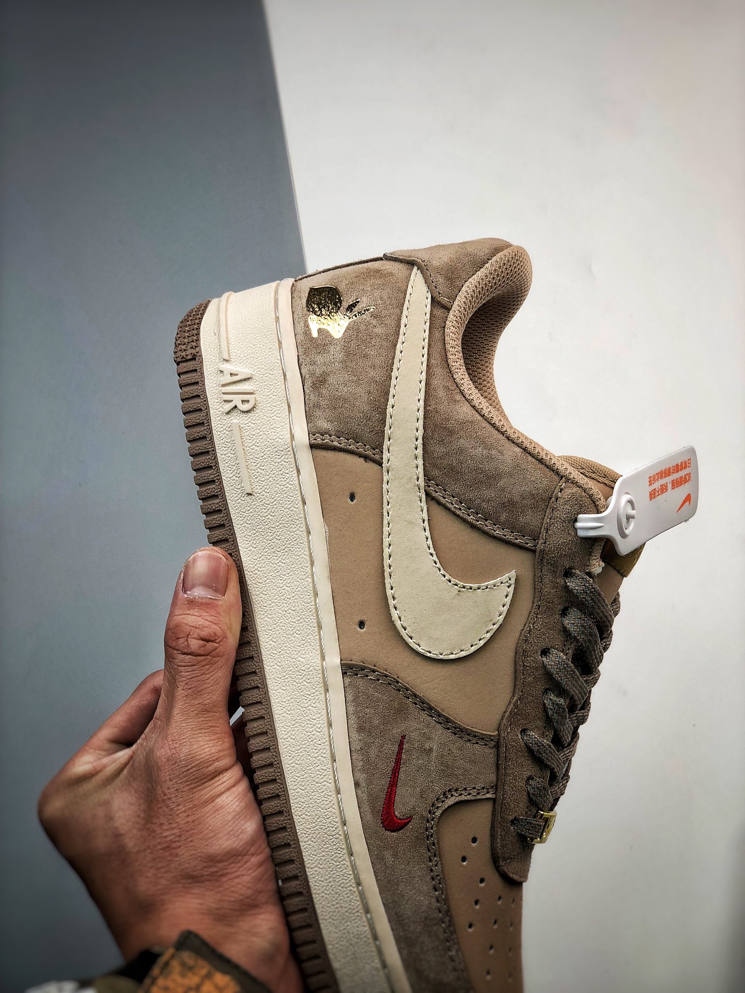 260 Air Force 1 '07 Low 金兔棕麂皮 BS9055-814