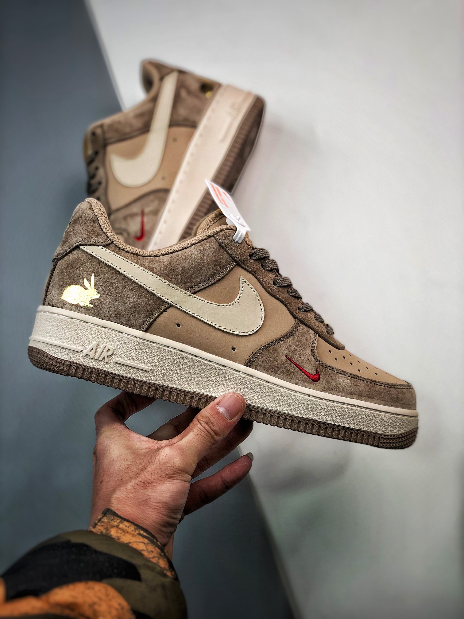 260 Air Force 1 '07 Low 金兔棕麂皮 BS9055-814