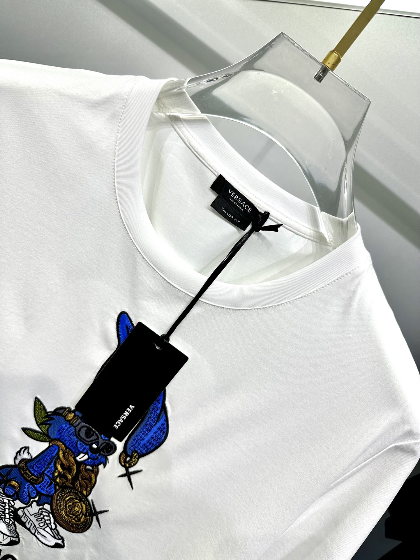 Versace 23ss专柜同款圆领短袖T恤