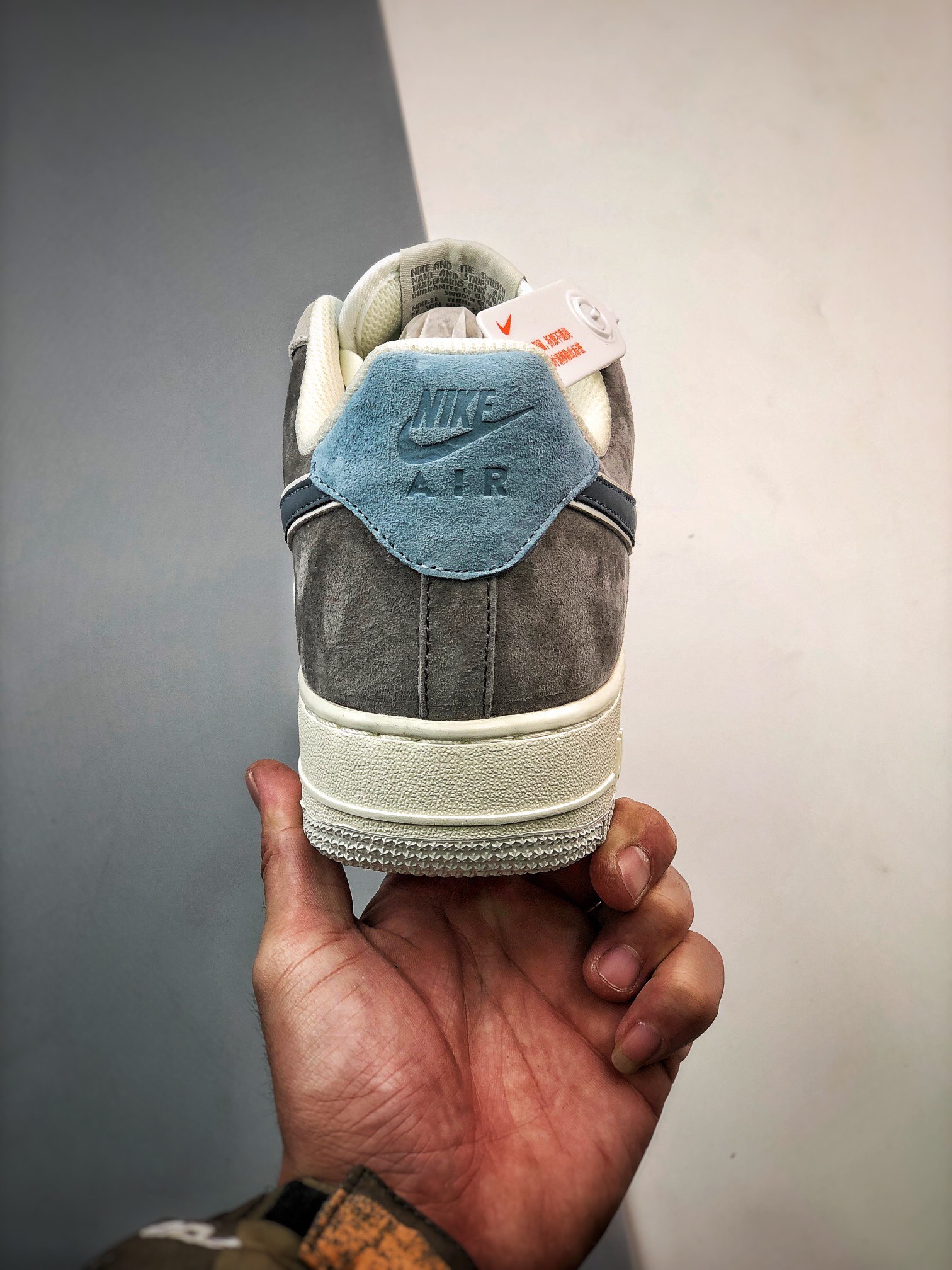 AirForce107Low灰白蓝麂