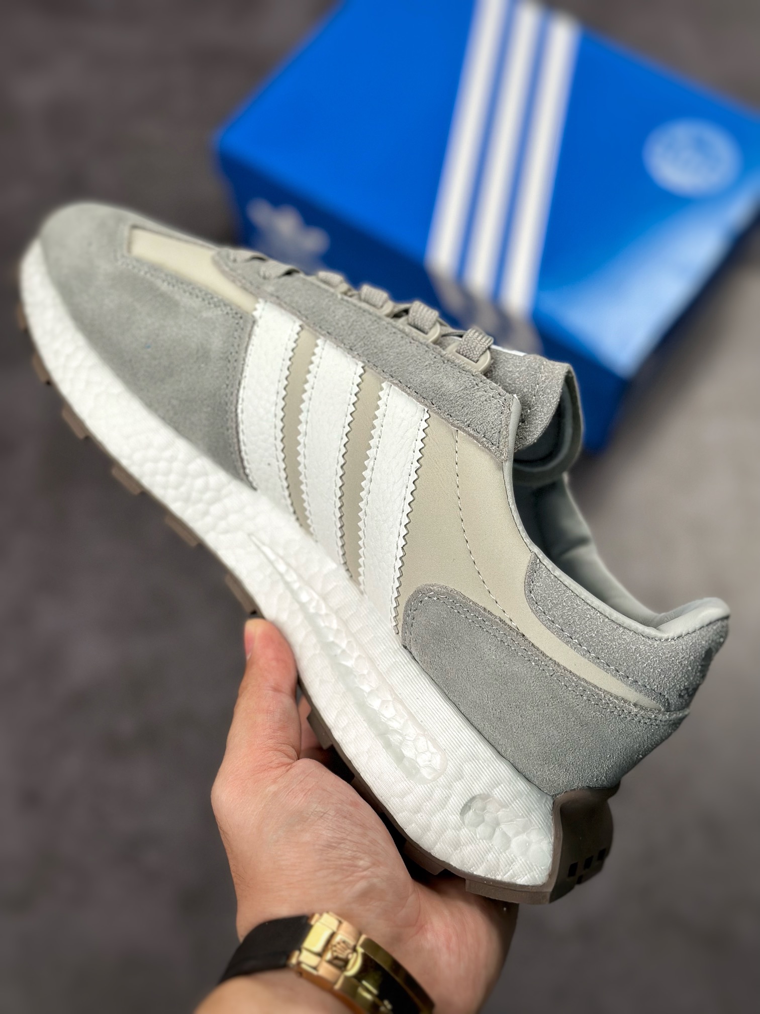 adidas Racing E5 Boost Prototype speed light retro series GY9922