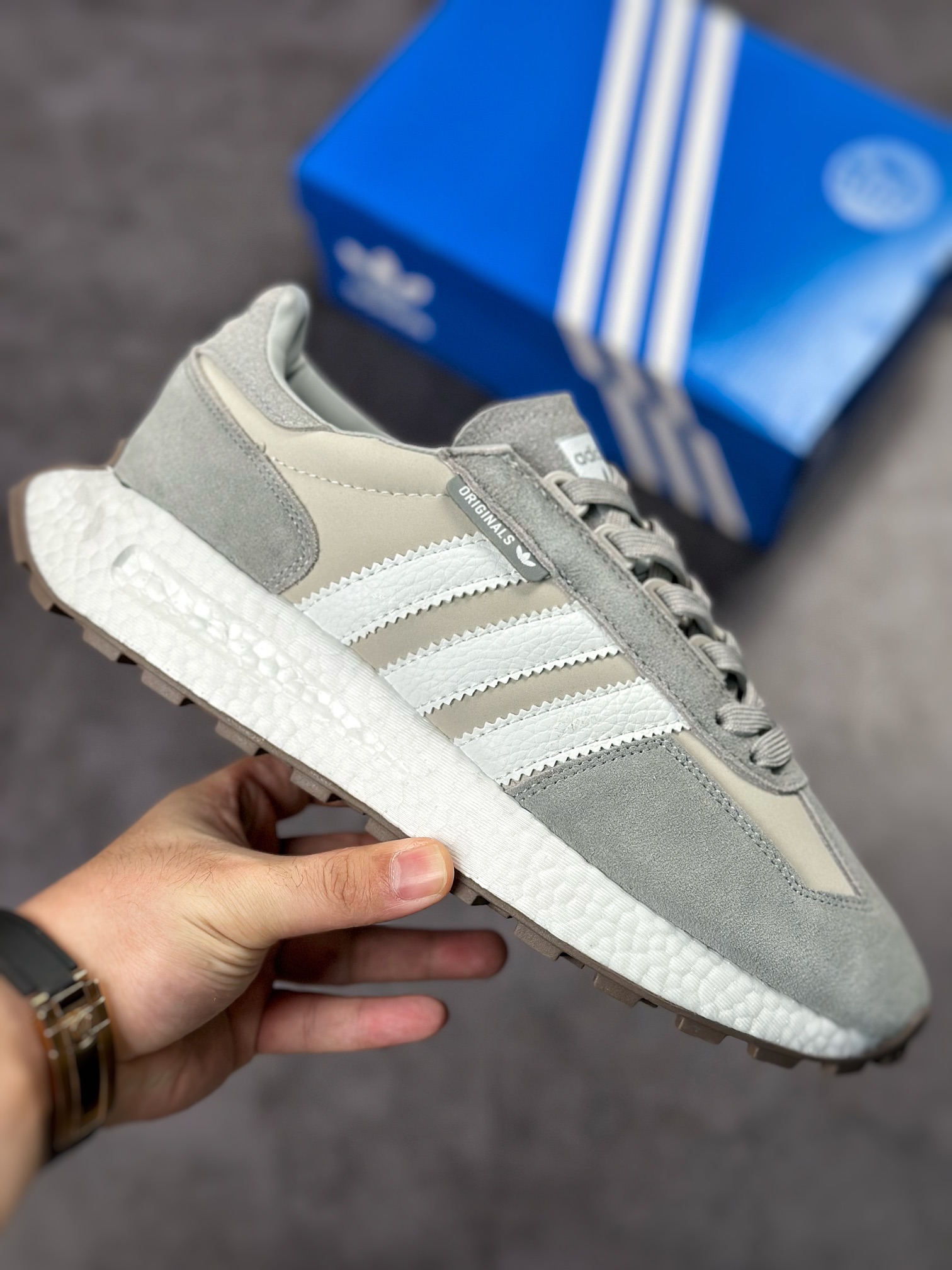 adidas Racing E5 Boost Prototype speed light retro series GY9922