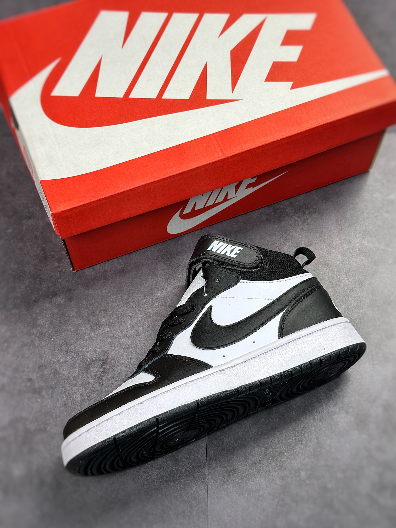 220 独家开发 芯片版 韩国原单 Nike Court Borough Mid 2 FP 独家全头层版本 CD7782-001