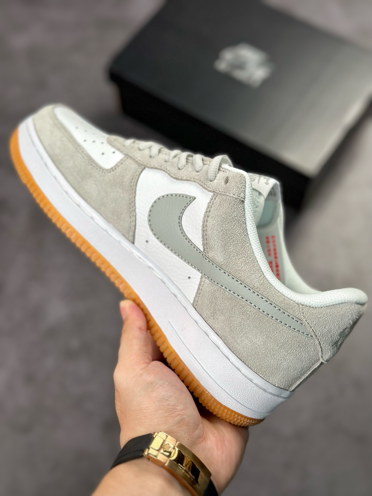 230 Nike Air Force 1 Low 07 生胶白灰AH0286-101