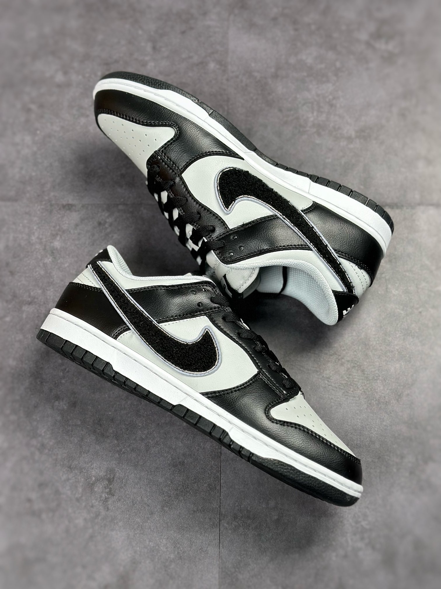 260 Nike SB Dunk Low 黑灰摇粒绒DQ7683-001