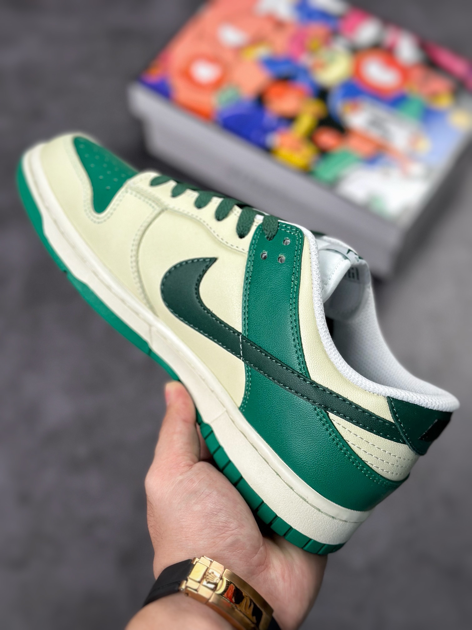 300 Nike SB Dunk Low 发财米绿 TM3696-256