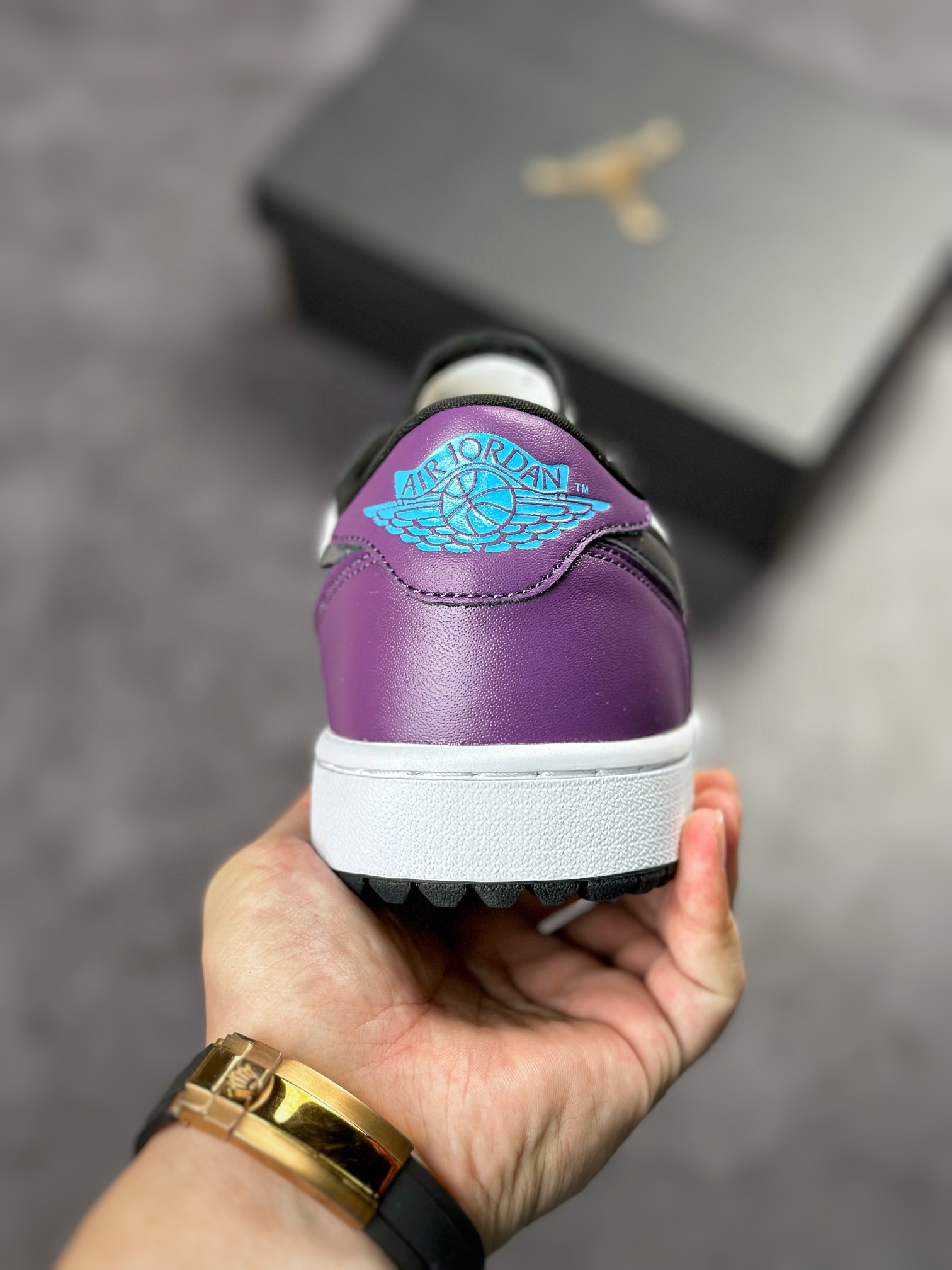 200 Air Jordan 1 Low 白紫脚趾高尔夫 AJ1乔1低帮休闲板鞋 DZ9787-155