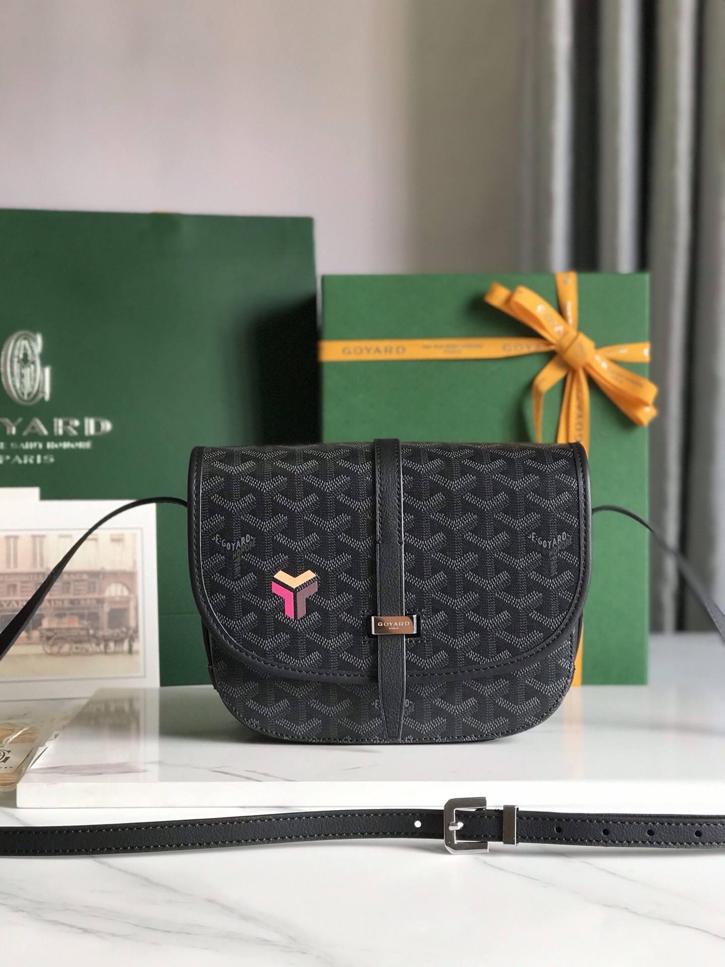 Goyard Superiore
 Borse Messenger Tutto acciaio Cotone Lino Fashion GY020198