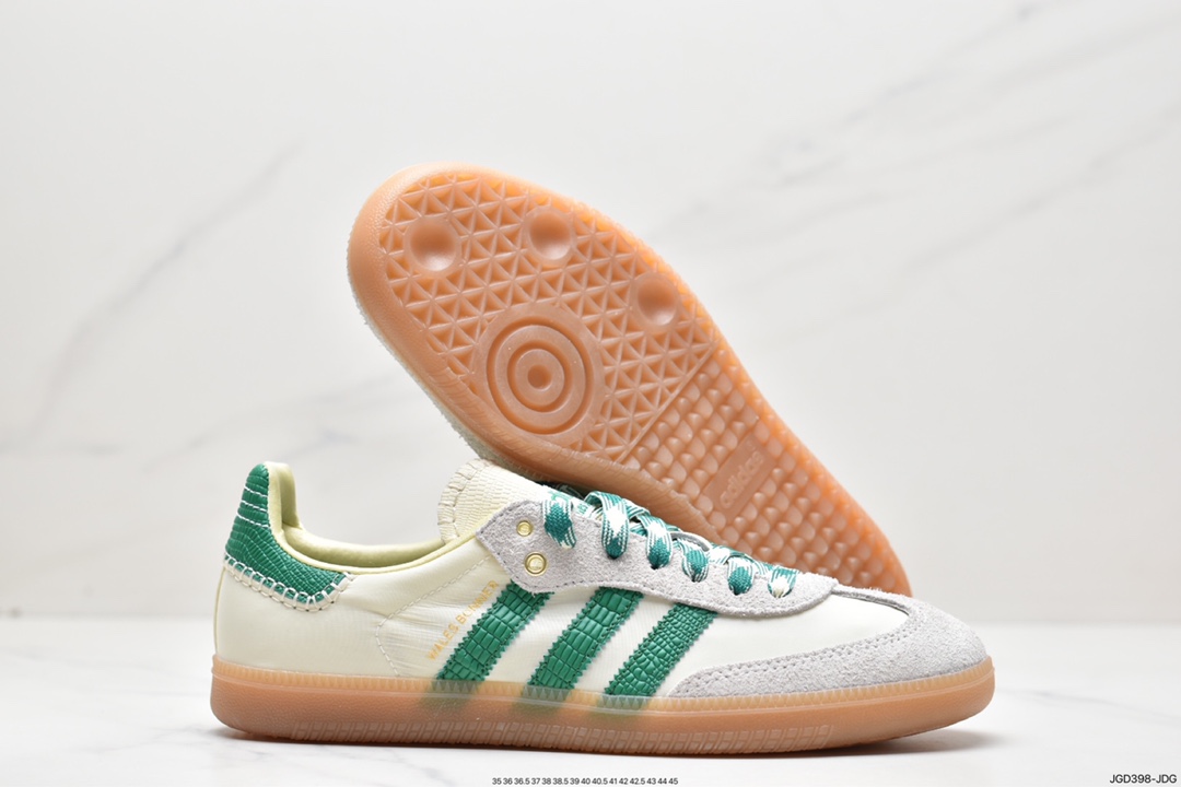 Adidas Clover Originals Samba Vegan OG Samba Series Gentleman Moral Training Football GY6612