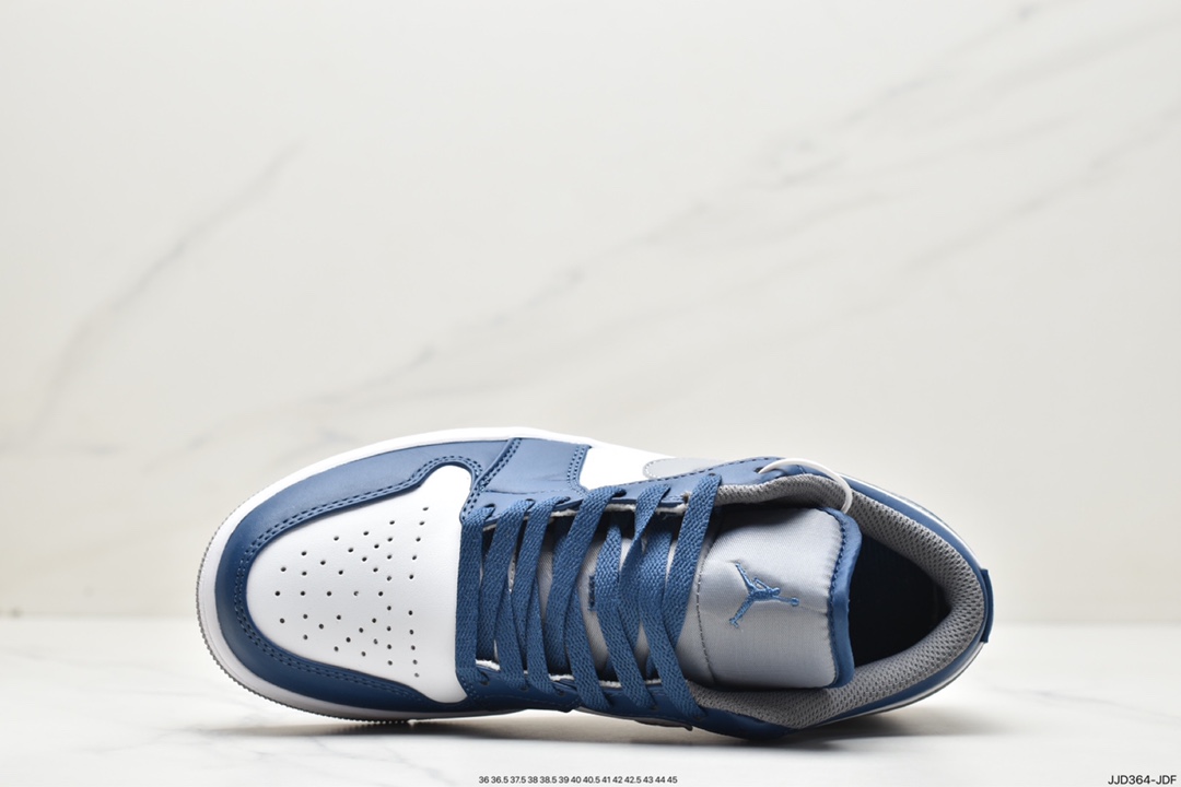 130 Air Jordan 1 Low”True Blue”AJ1乔丹一代低帮553558-412