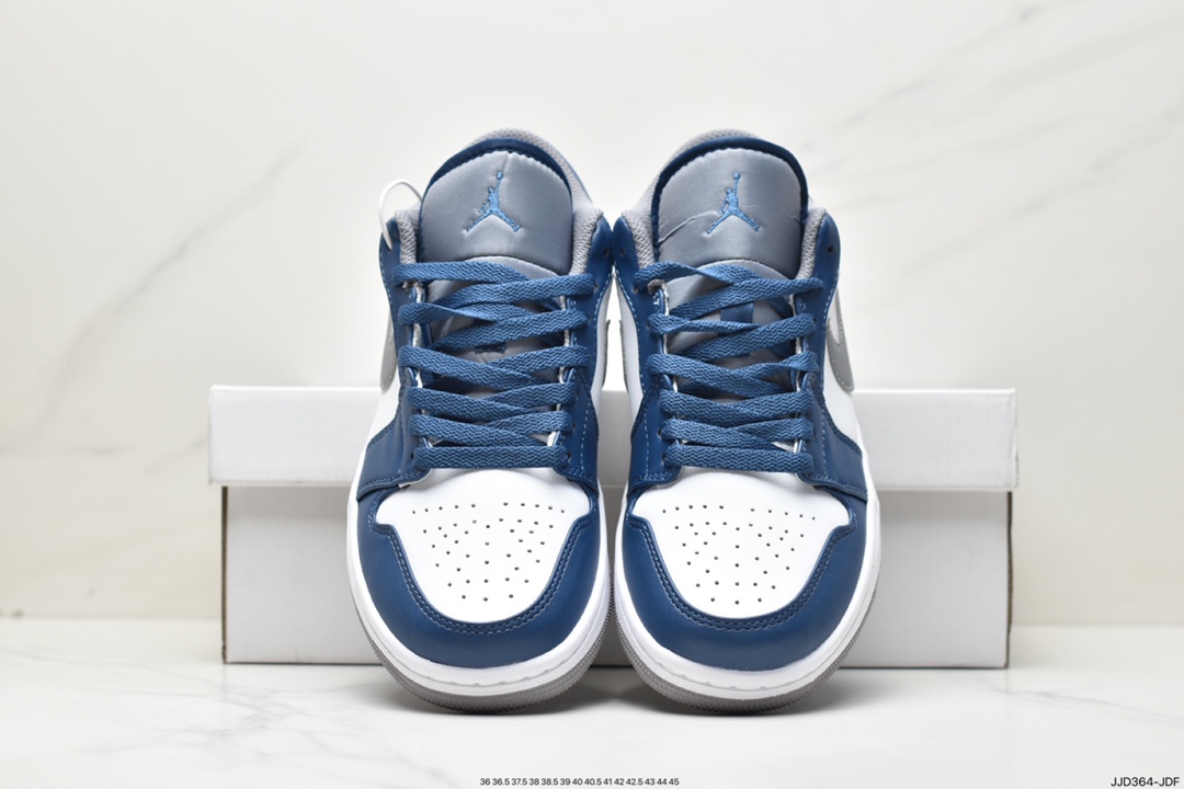 130 Air Jordan 1 Low”True Blue”AJ1乔丹一代低帮553558-412