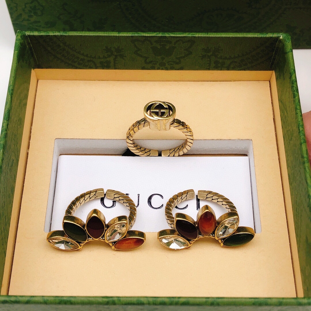 Gucci 古驰Gucci新款套装 戒指
