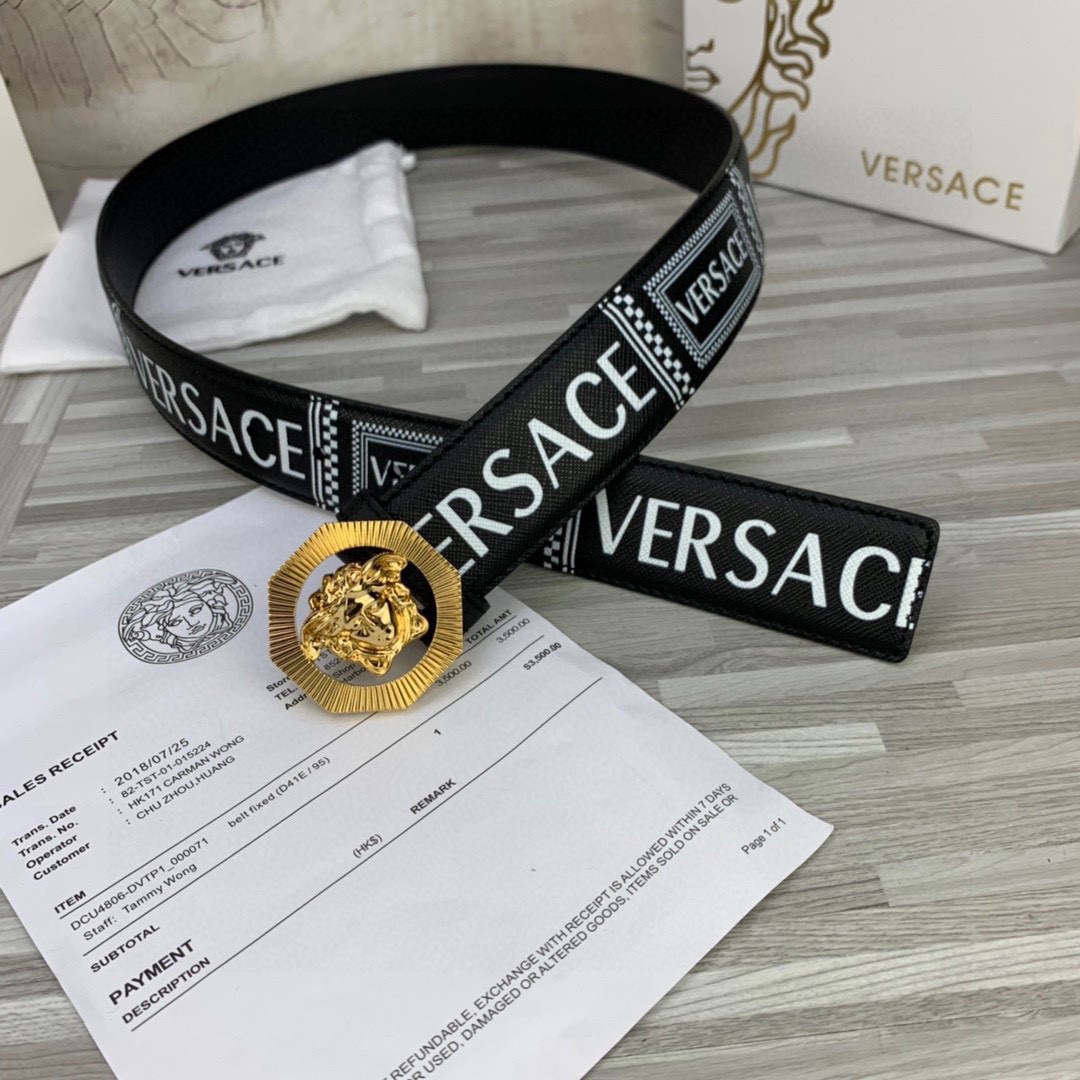 宽度4.0cmVERSACE範思哲經