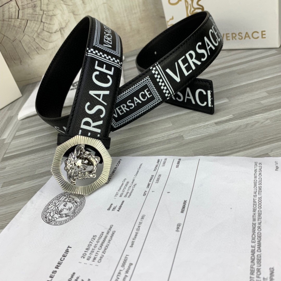 宽度4.0cmVERSACE範思哲經