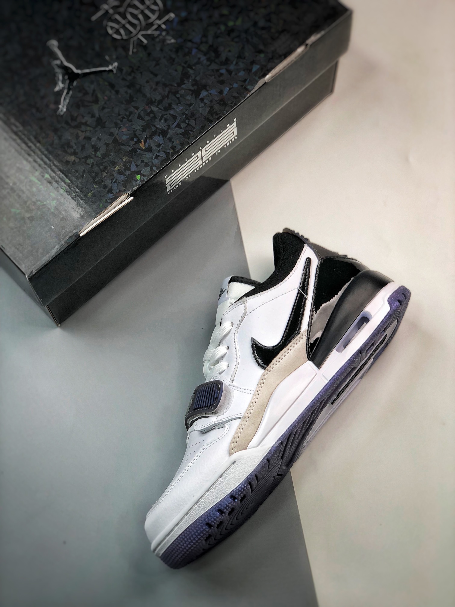 260 Air Jordan Legacy 312 东单黑蓝 低帮纯原头层最强版本 DV1719-100