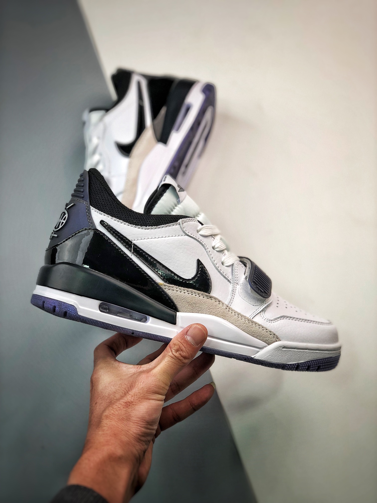260 Air Jordan Legacy 312 东单黑蓝 低帮纯原头层最强版本 DV1719-100