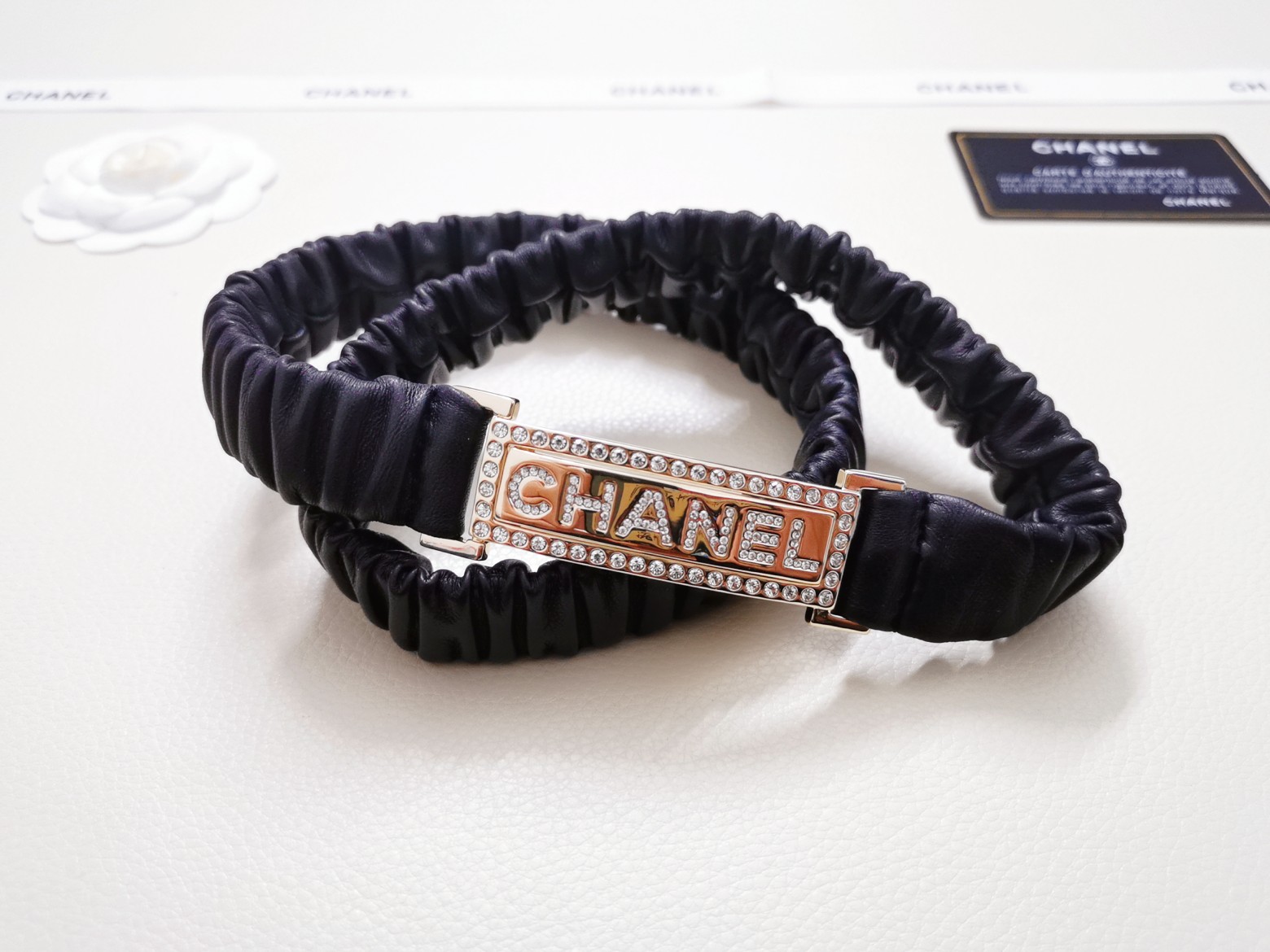 chane1小羊皮2.0金色金属与水
