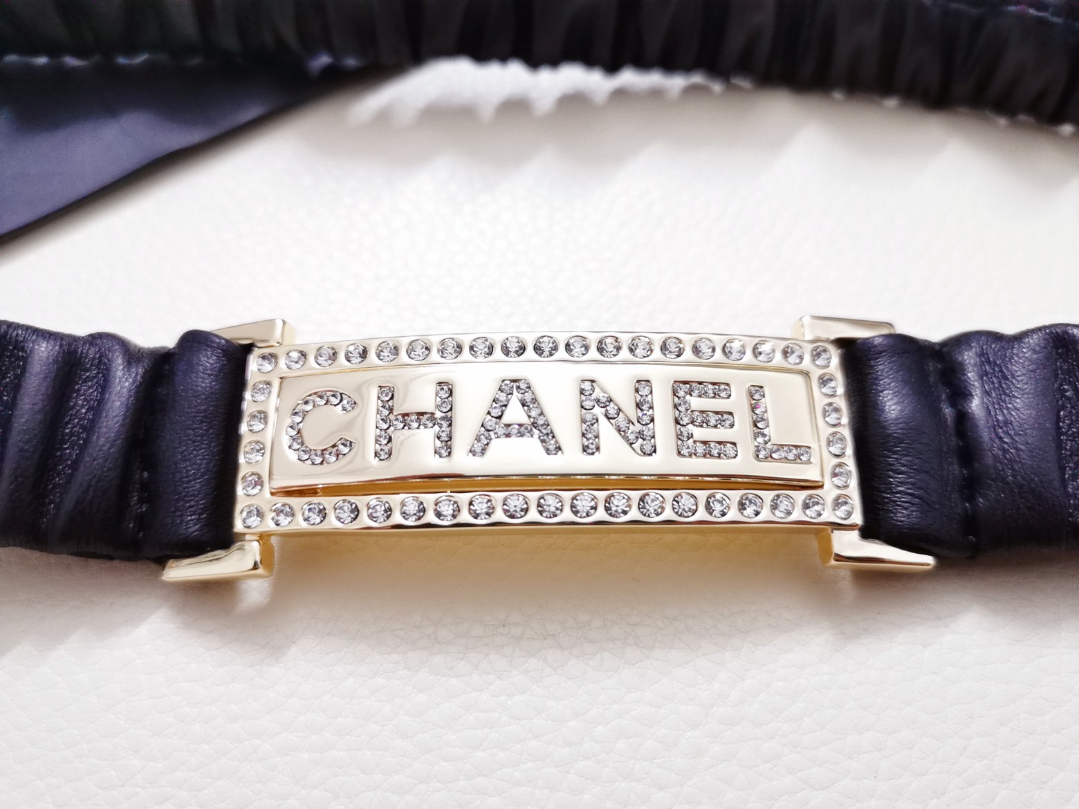 chane1小羊皮2.0金色金属与水