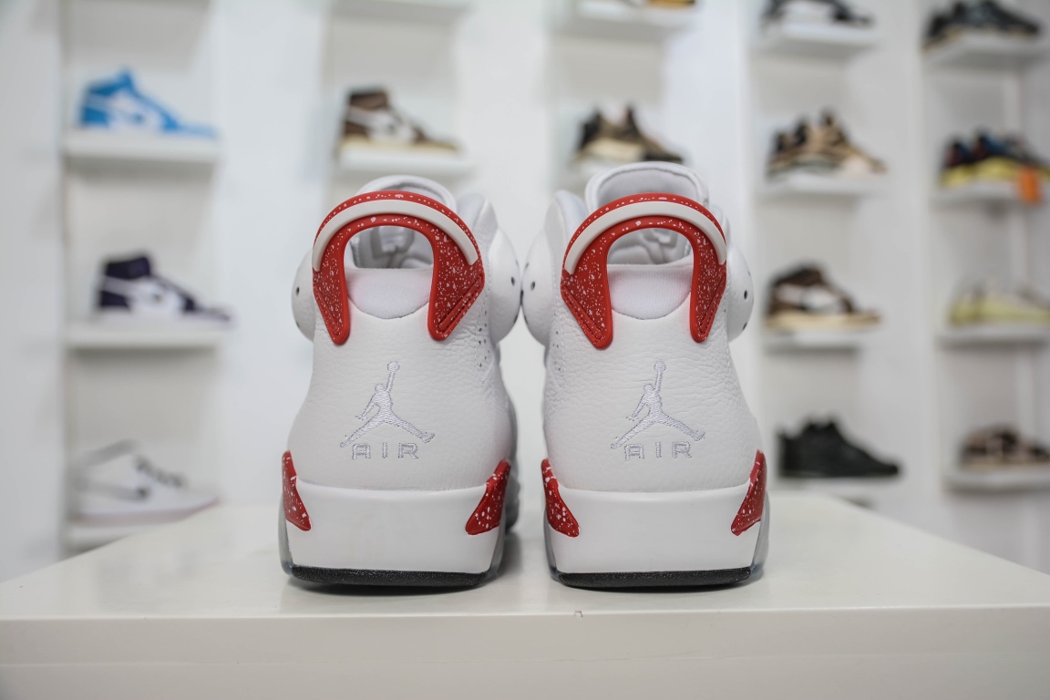 220 特价福利Air Jordan 6 Red Oreo AJ6 白红奥利奥 CT8529-162