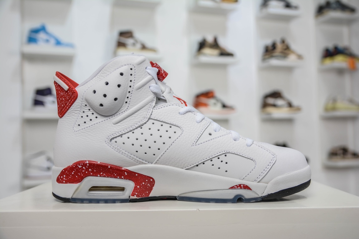 220 特价福利Air Jordan 6 Red Oreo AJ6 白红奥利奥 CT8529-162