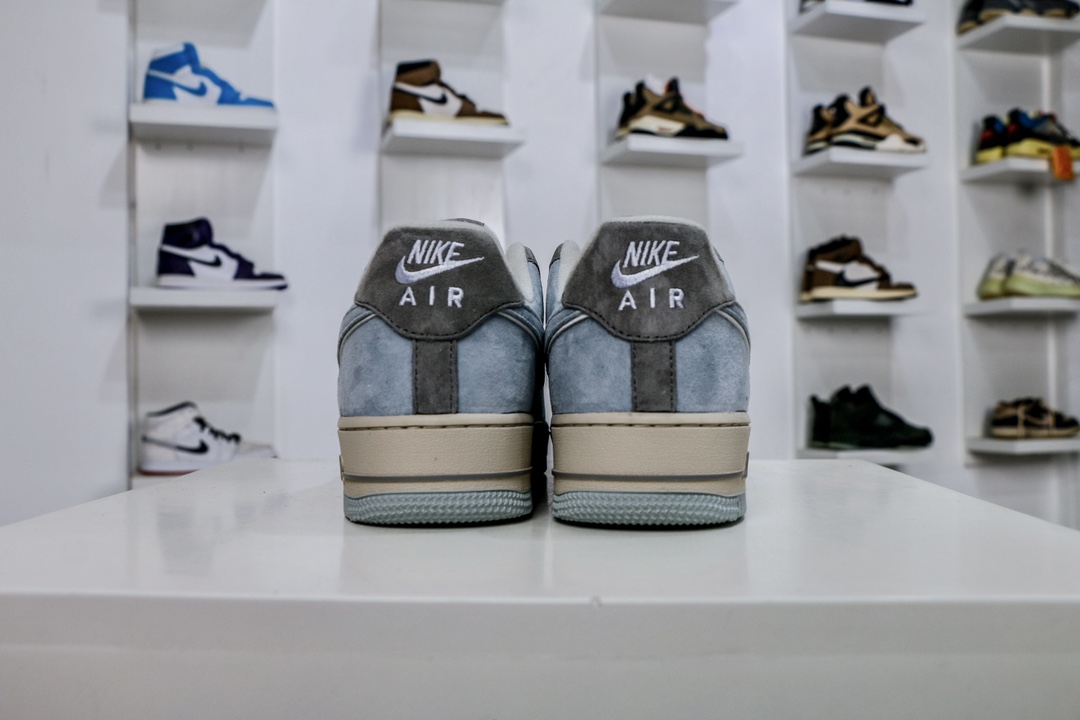 260 Air Force 1 Low 麂皮 灰蓝 AF1 空军 ZB2121-102